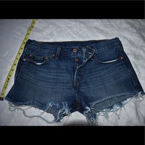 Levi’s Jean shorts cutoffs size 27